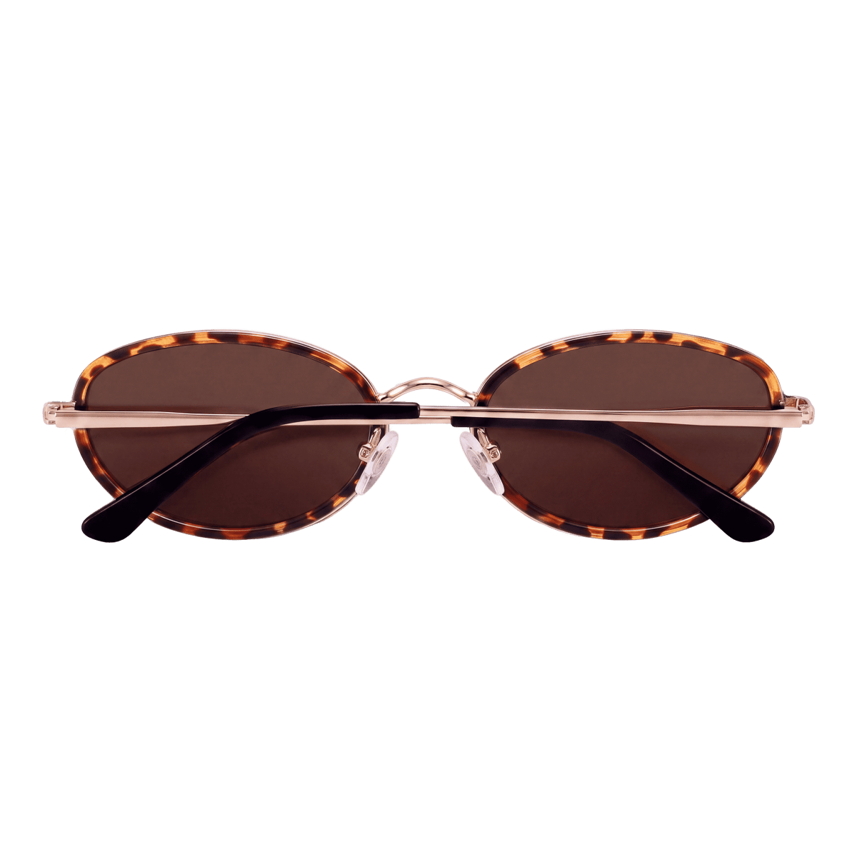 Gafas de Sol Mujer Contour ~ Dorada-Marrón - LePetiteMarie