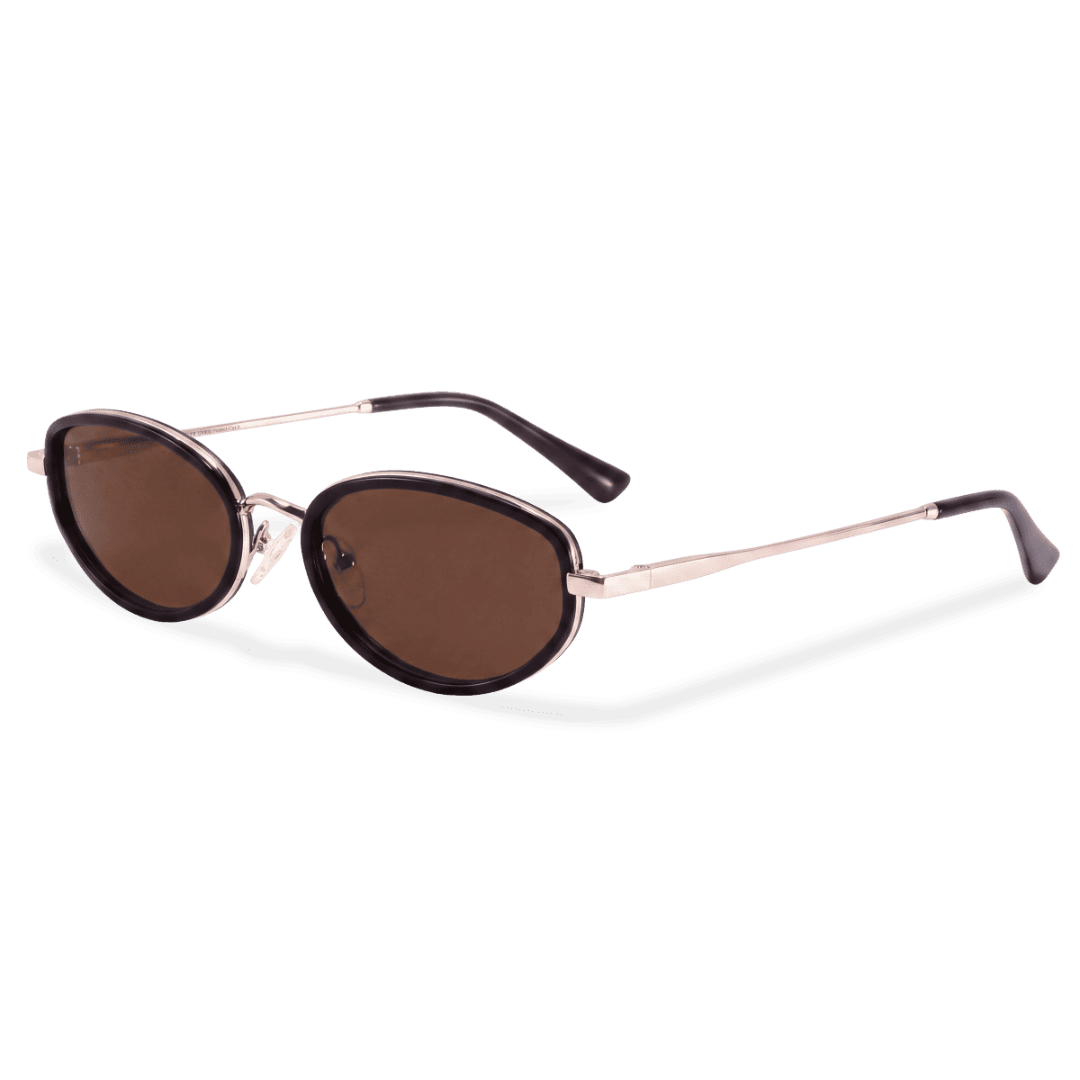 Gafas de Sol Mujer Contour ~ Dorada-Marrón - LePetiteMarie
