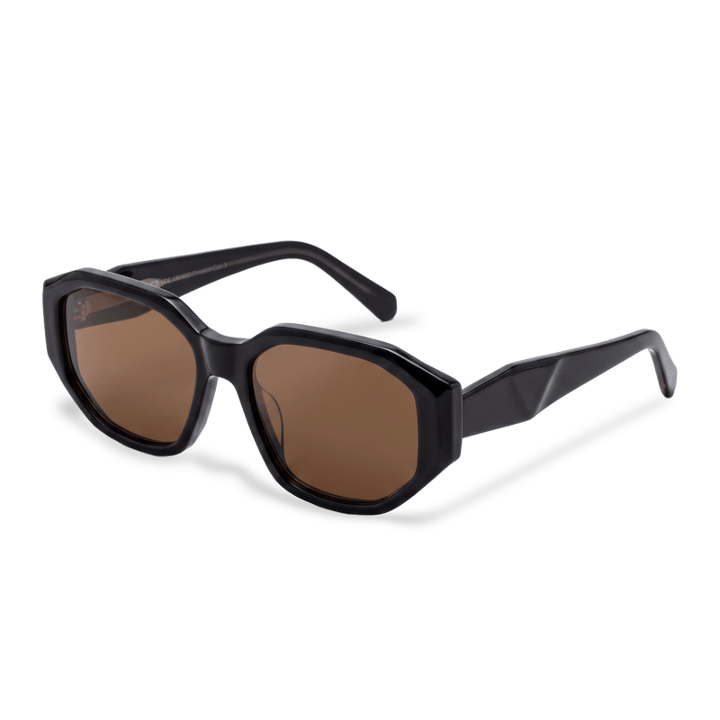 Gafas de Sol Mujer Sculpt ~ Negra-Marrón
