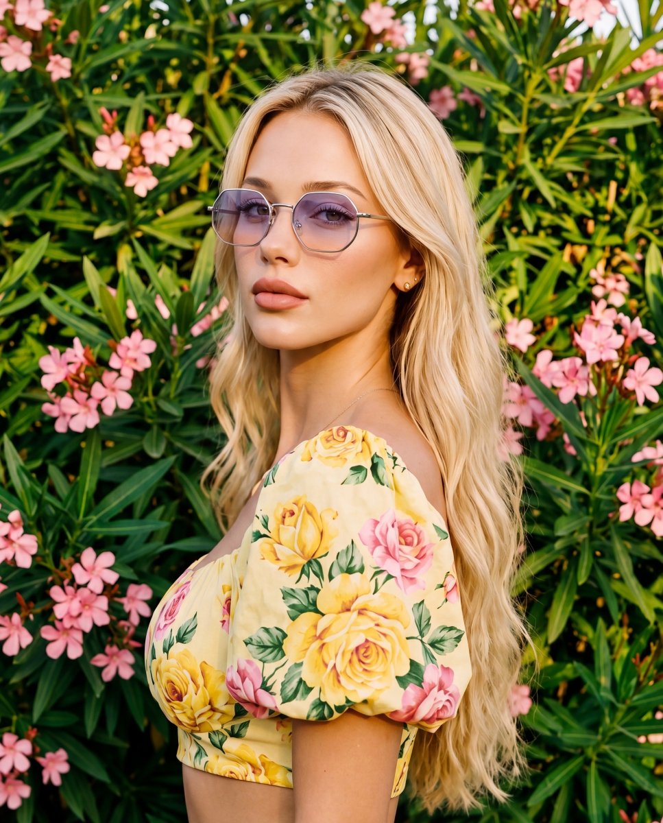 Gafas de Sol Mujer Silhouette ~ Plata-Azul T - LePetiteMarie