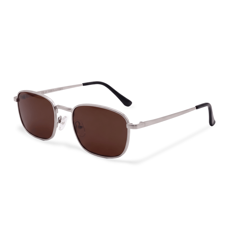 Gafas de Sol Mujer Siren ~ Plata-Marrón