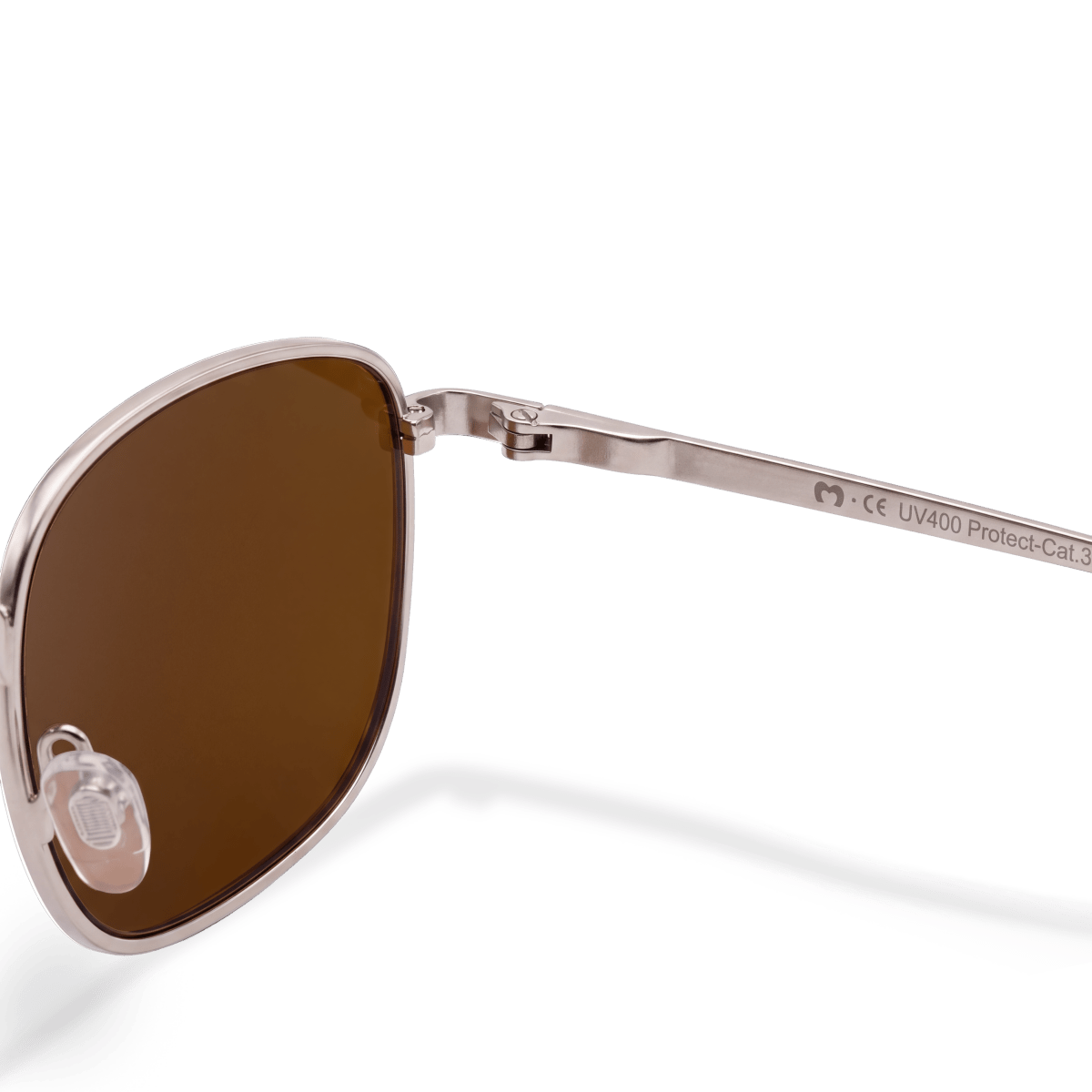 Gafas de Sol Mujer Siren ~ Plata-Marrón - LePetiteMarie
