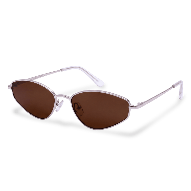 Gafas de Sol Mujer Soleil ~ Plata-Marrón