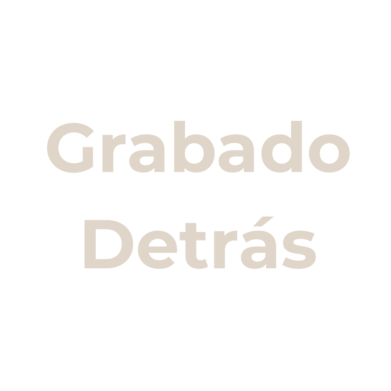 Grabado Detrás - LePetiteMarie