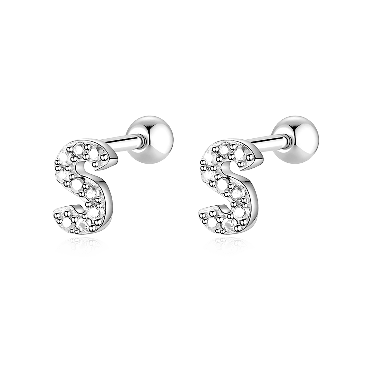 Pendiente Letritas White - LePetiteMarie