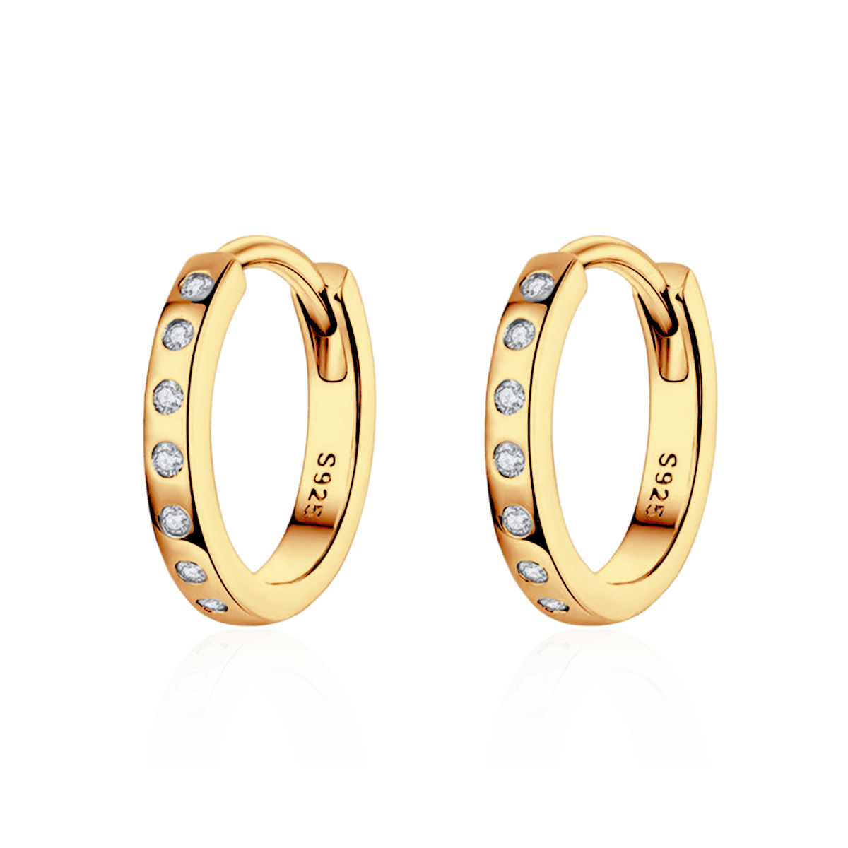 Pendientes Aritos Brillantes - LePetiteMarie