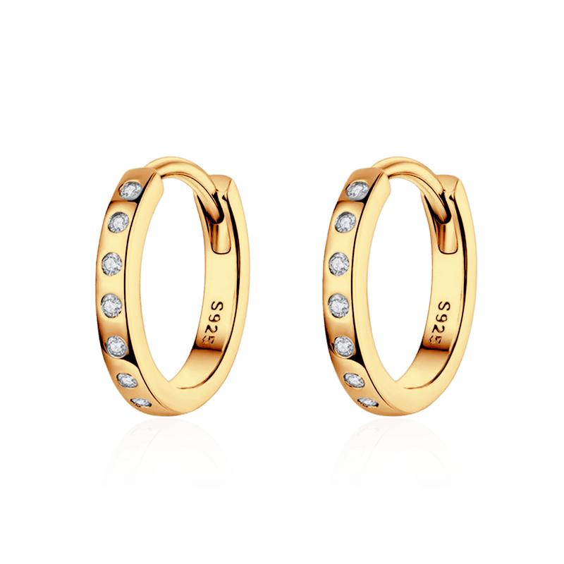 Pendientes Aritos Brillantes - LePetiteMarie
