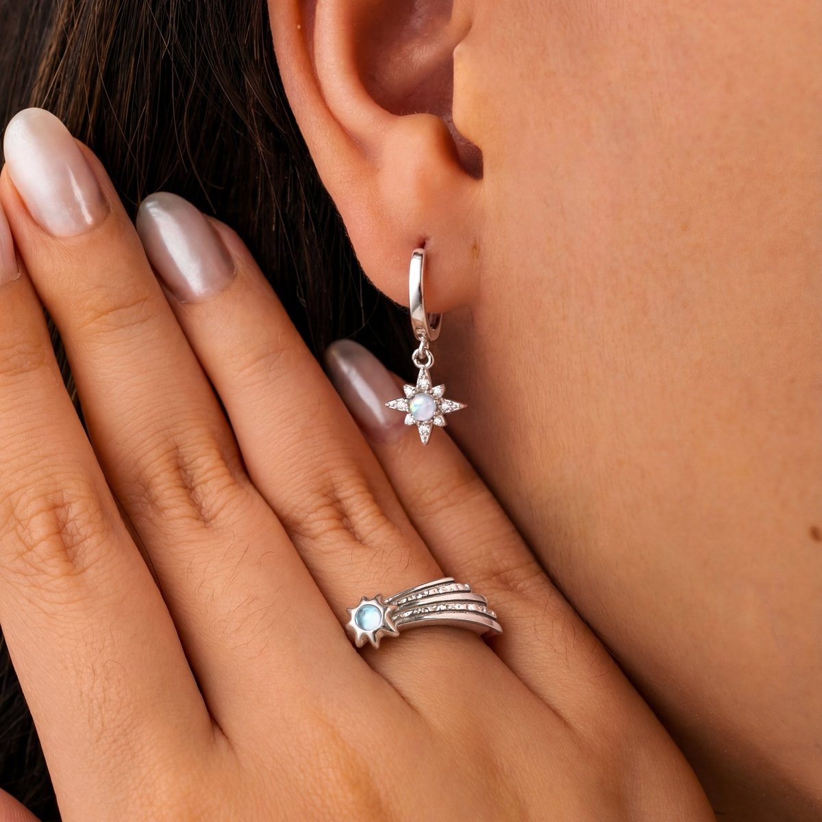 Pendientes Aros Celestiales - LePetiteMarie