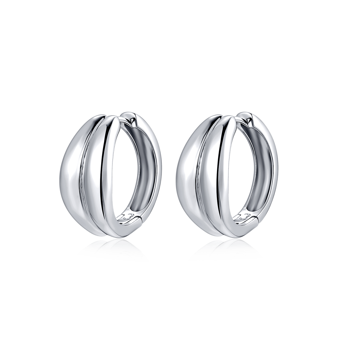 Pendientes Aros Dupla - LePetiteMarie