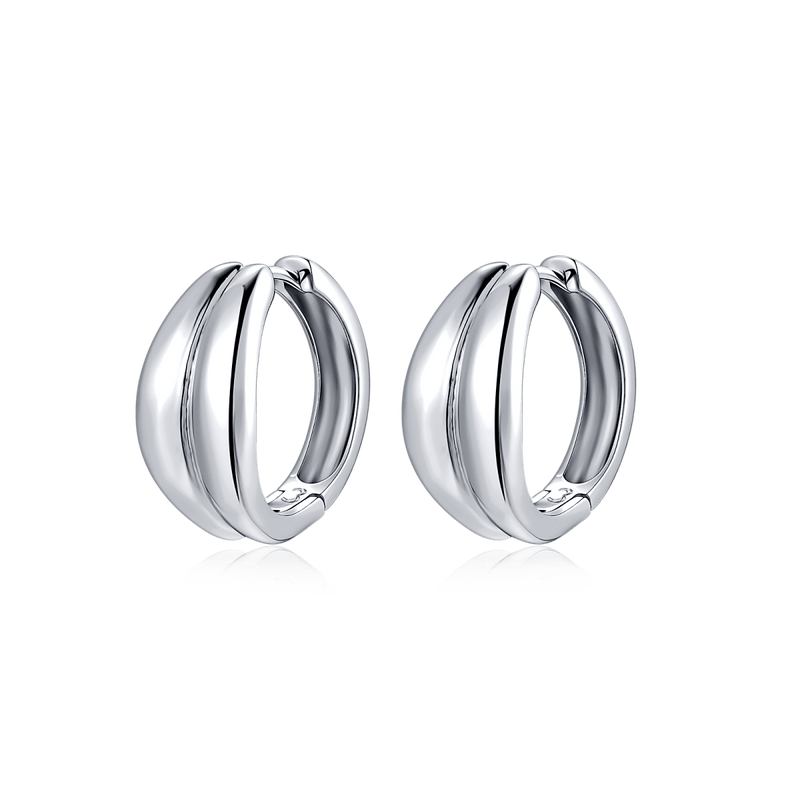 Pendientes Aros Dupla - LePetiteMarie