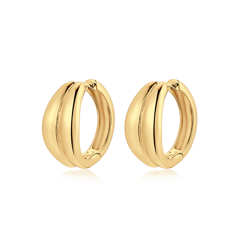 Pendientes Aros Dupla - LePetiteMarie