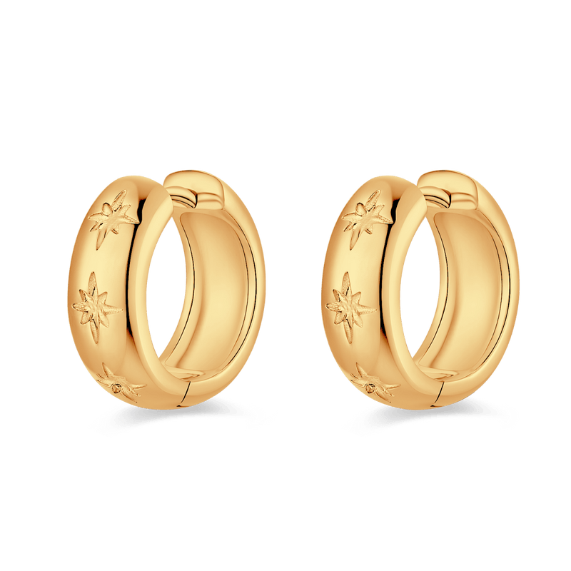 Pendientes Aros Estelar - LePetiteMarie