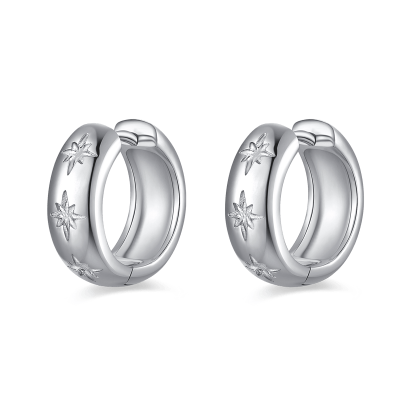 Pendientes Aros Estelar - LePetiteMarie