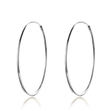 Brincos de argola finos