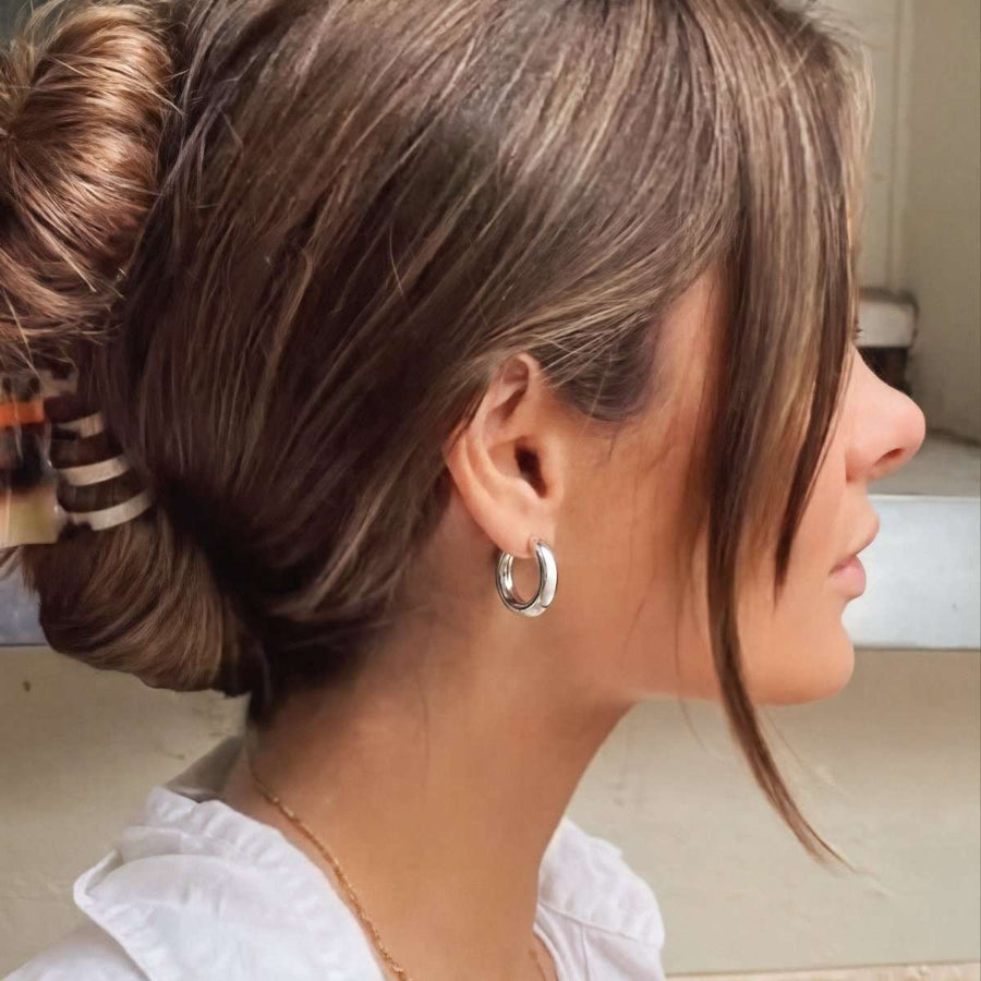 Pendientes Aros Lisos - LePetiteMarie · puesto