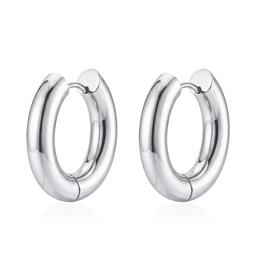 Pendientes Aros Lisos - LePetiteMarie