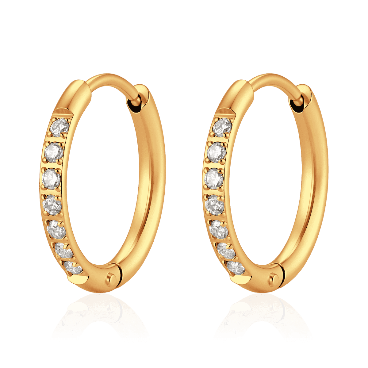 Pendientes Aros Luciente - LePetiteMarie