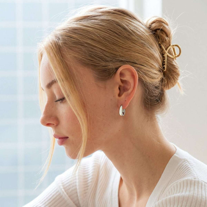 Pendientes Aros Ovalados