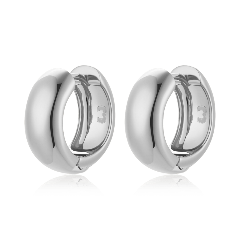 Pendientes Aros Redondeados - LePetiteMarie