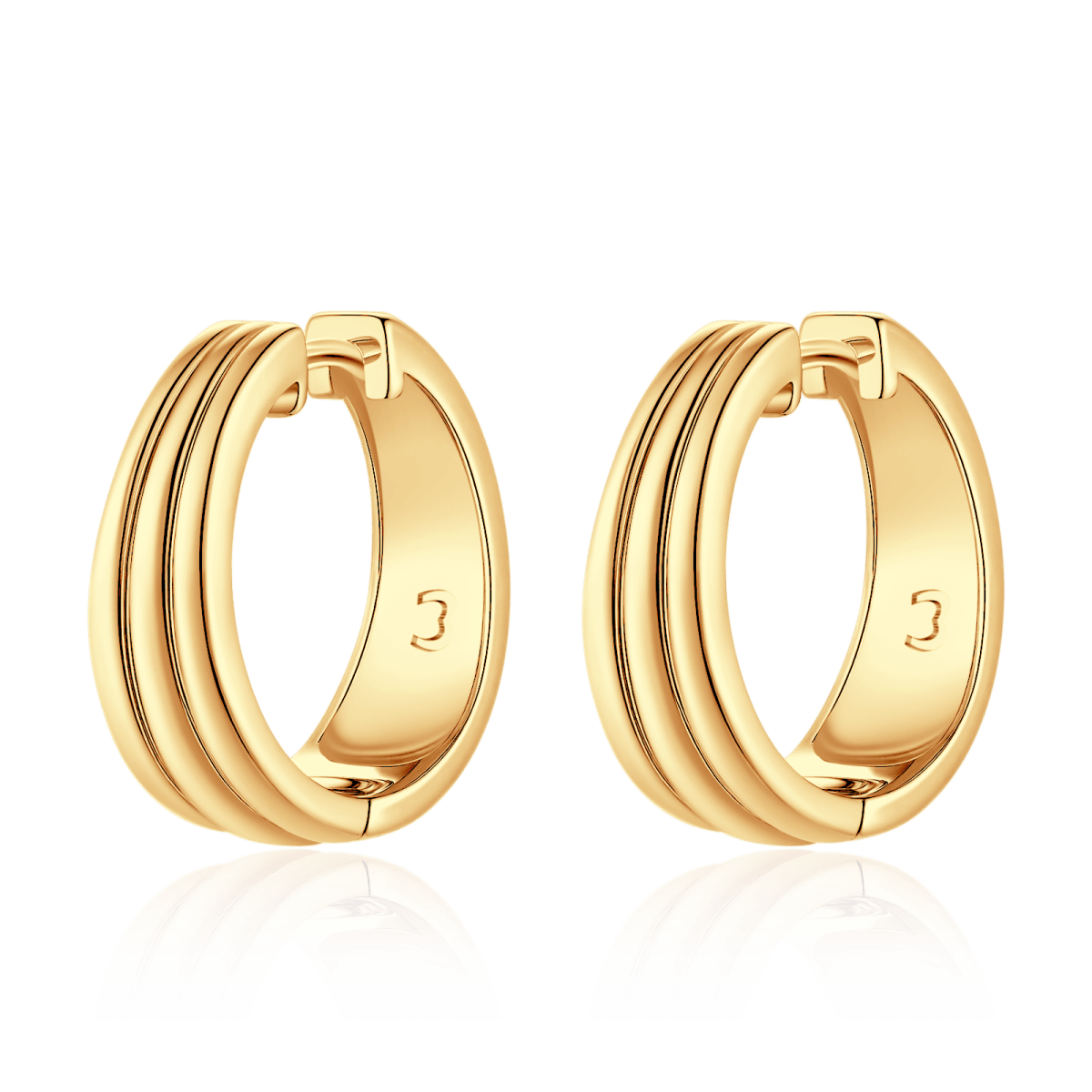 Pendientes Aros Roturados - LePetiteMarie
