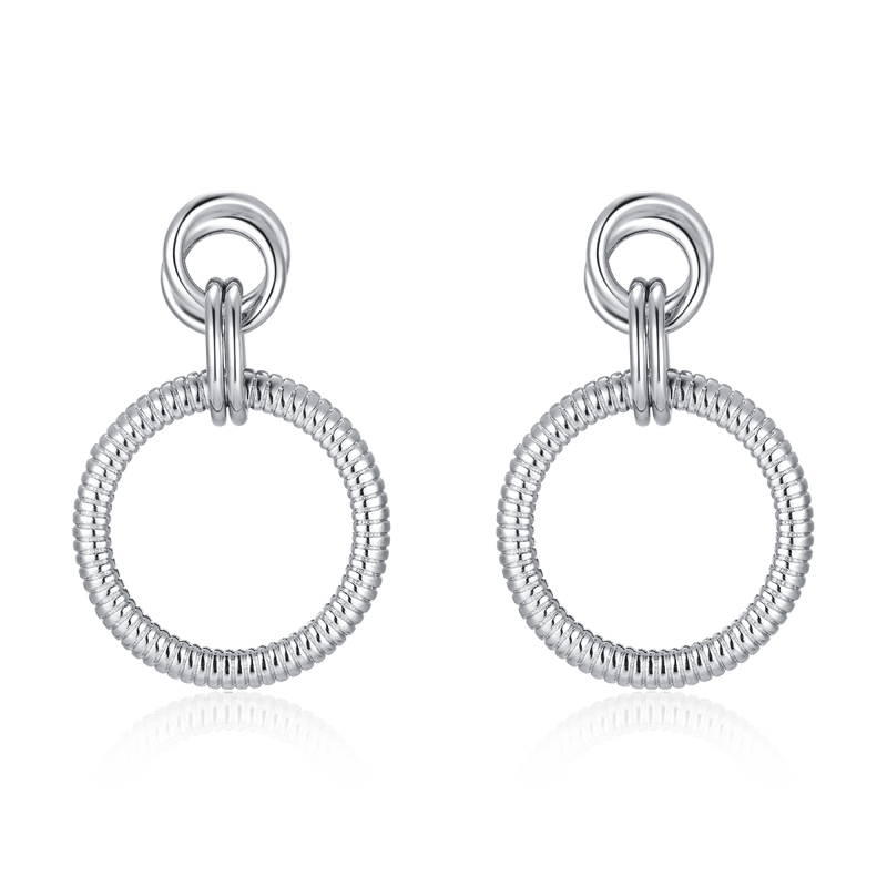 Pendientes Aros Texturizados - LePetiteMarie