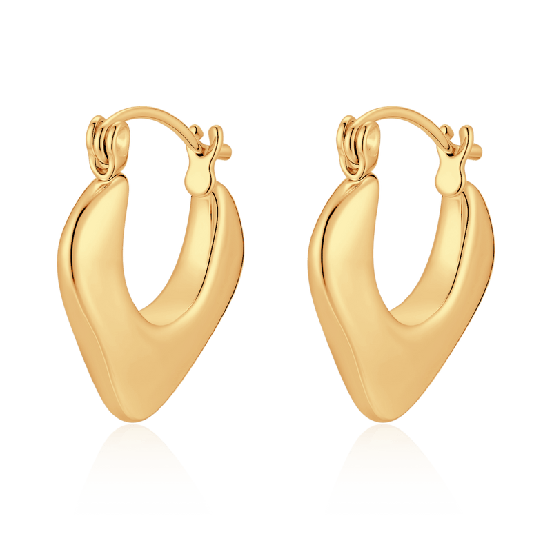 Pendientes Aros Triangulares - LePetiteMarie