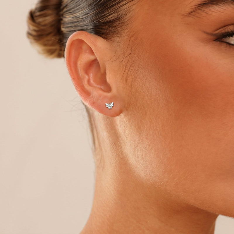 Pendientes Brillo de Mariposas