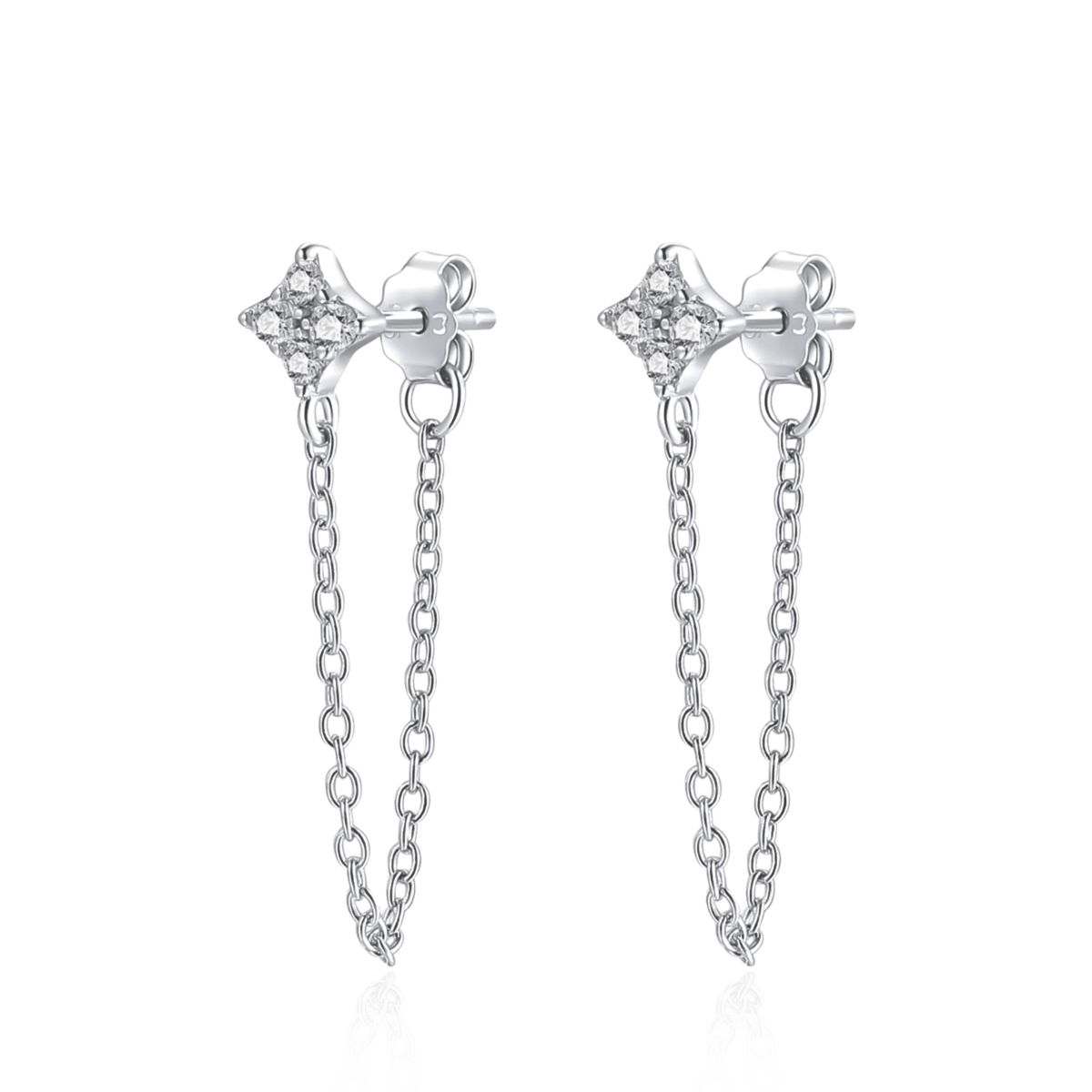 Pendientes Cadena Gema - LePetiteMarie