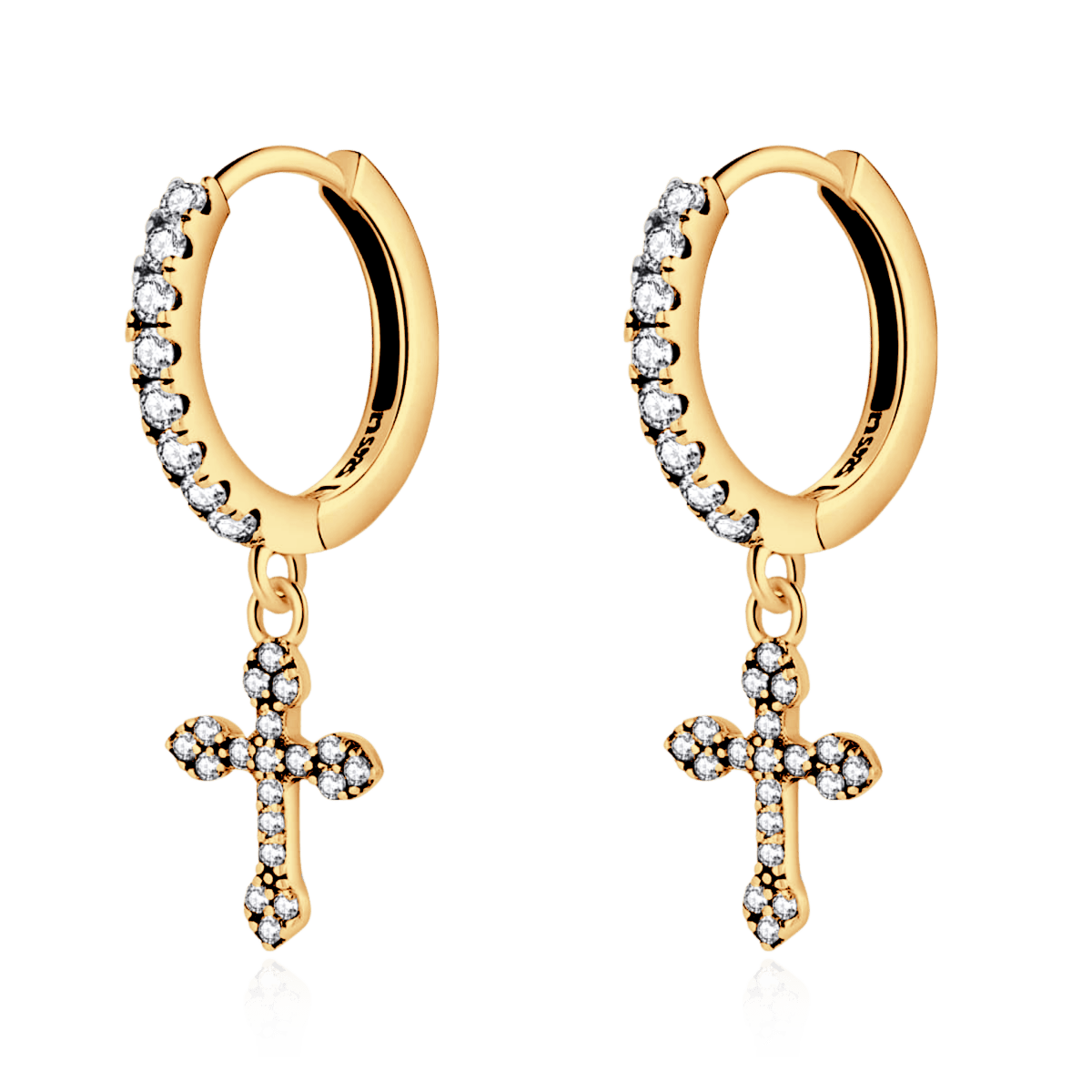 Pendientes Cruz Gótica - LePetiteMarie