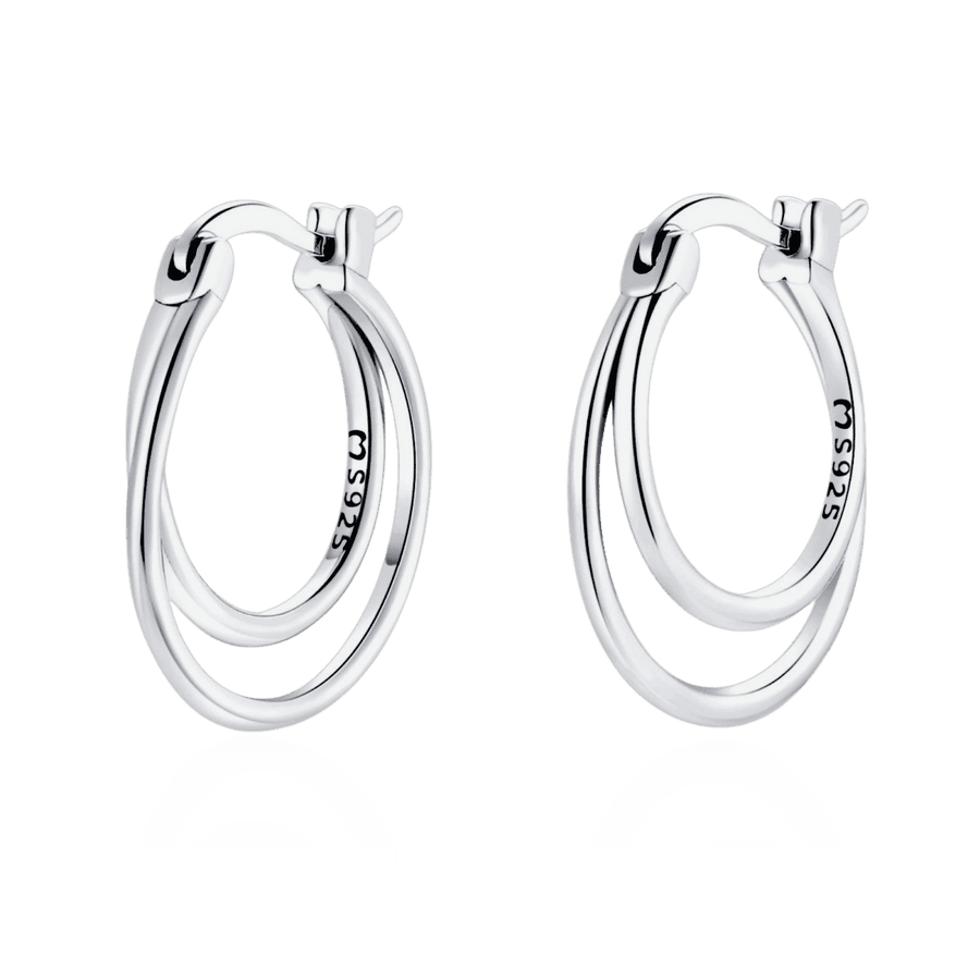 Pendientes Doble aro - LePetiteMarie