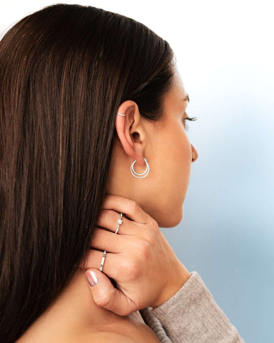 Pendientes Doble aro - LePetiteMarie · puesto