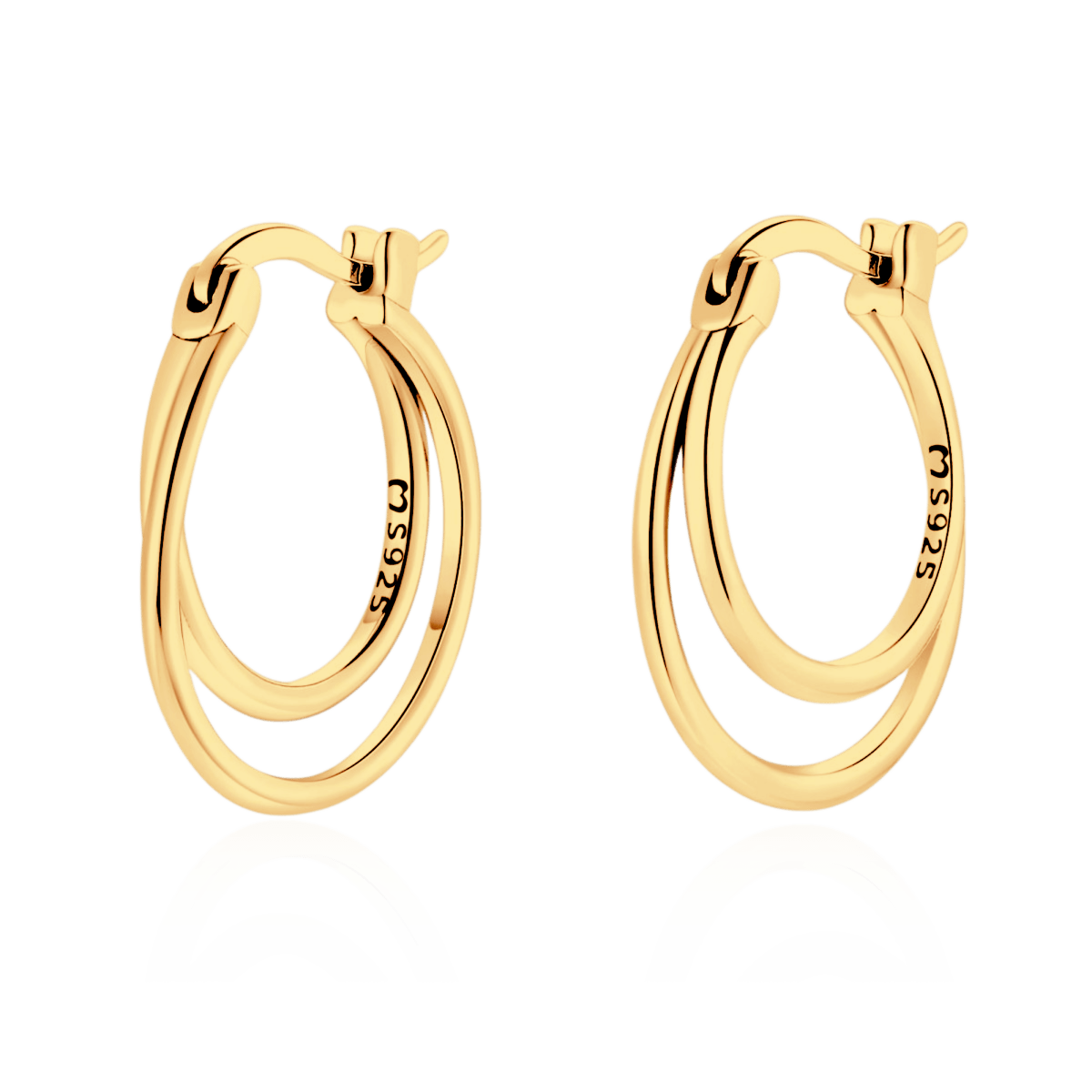 Pendientes Doble aro - LePetiteMarie