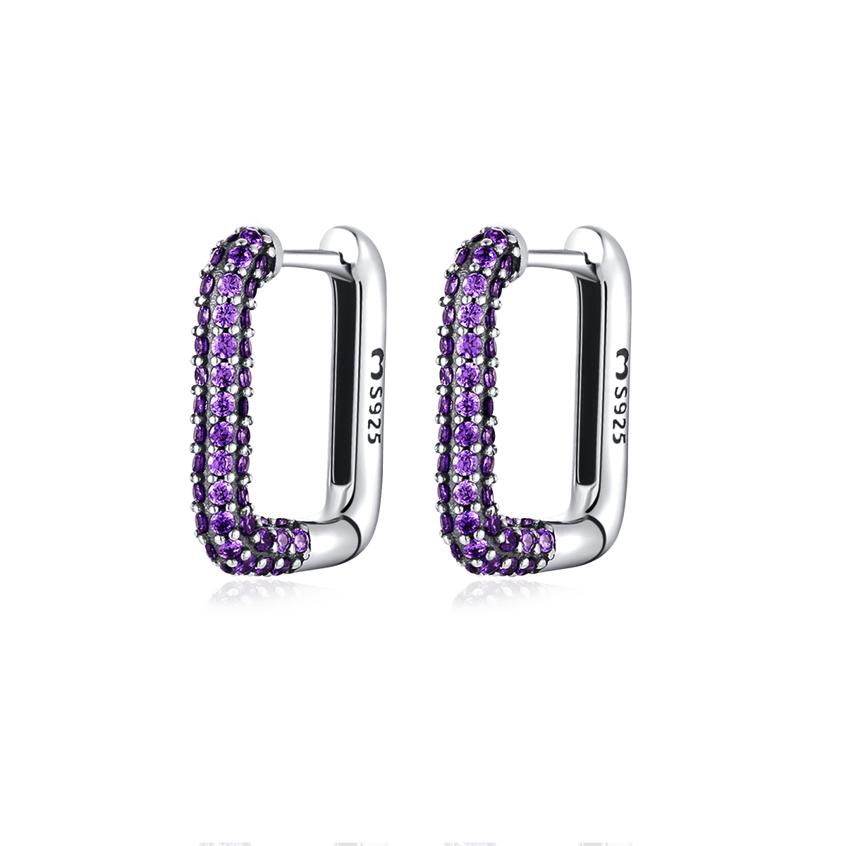 Pendientes Enganche Brillante - LePetiteMarie
