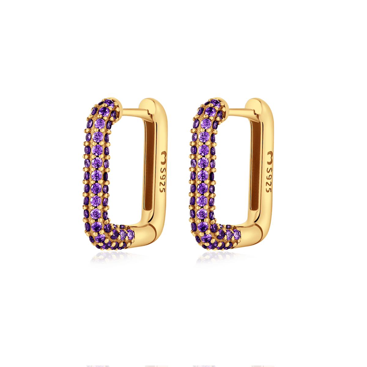 Pendientes Enganche Brillante - LePetiteMarie