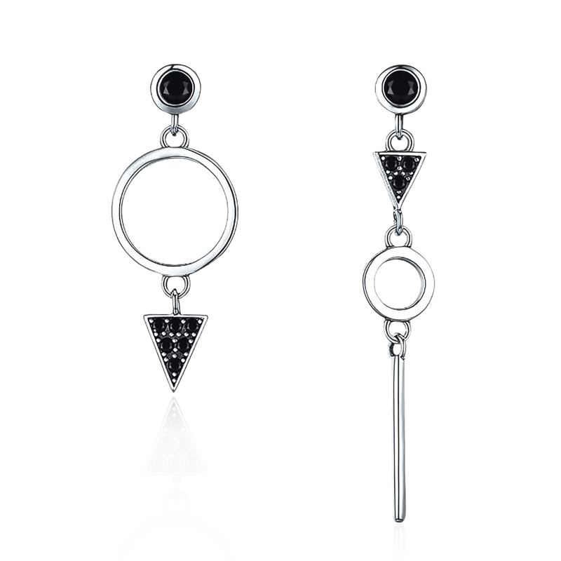Pendientes Espinela Negra - LePetiteMarie