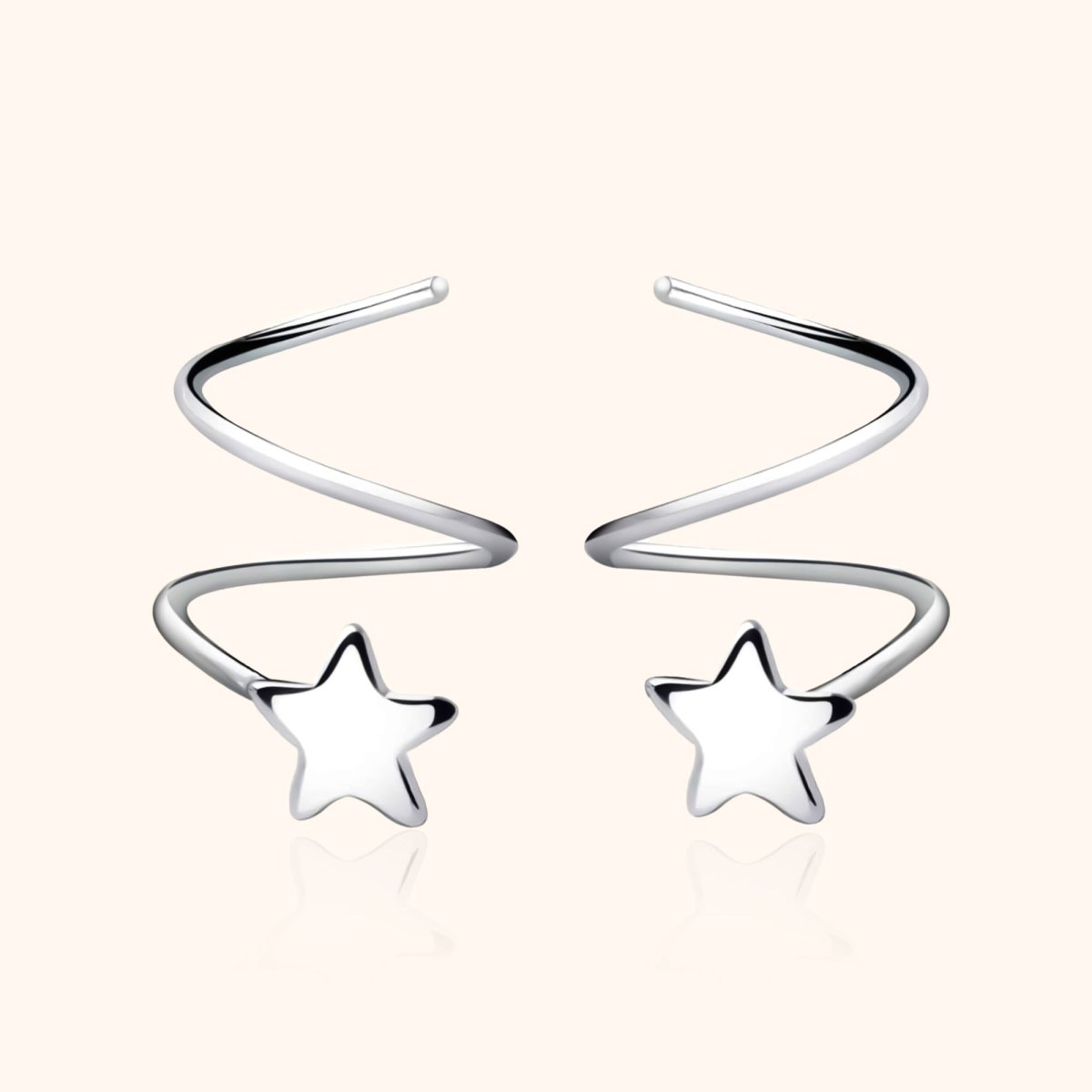 Pendientes Estrella Espiral - LePetiteMarie