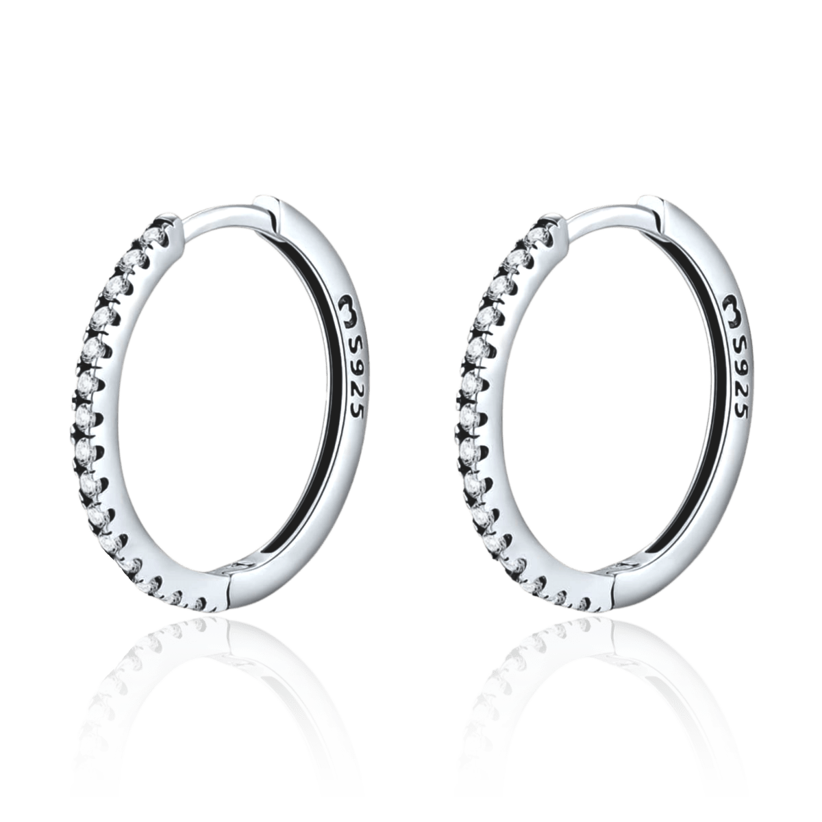 Pendientes Finas Circonitas - LePetiteMarie