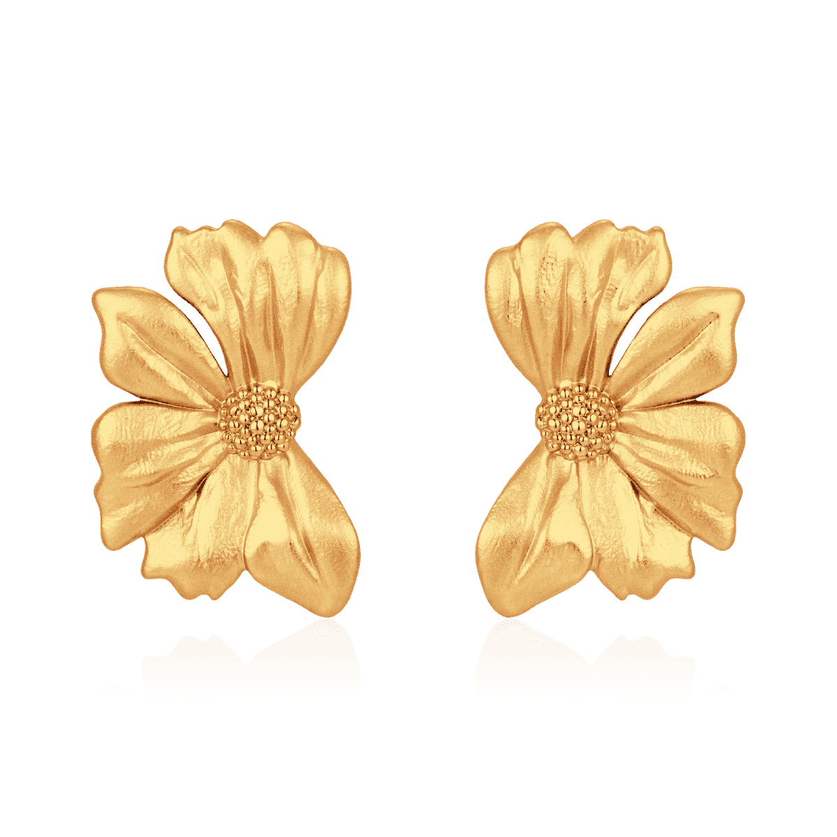 Pendientes Flor Maxi - LePetiteMarie