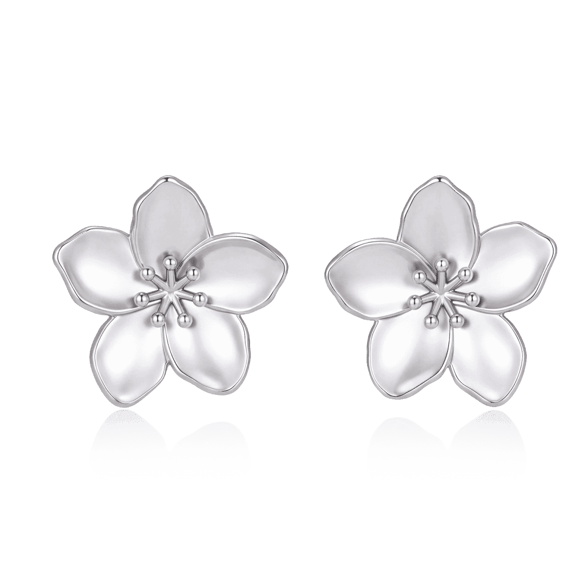 Pendientes Flor Sakura - LePetiteMarie