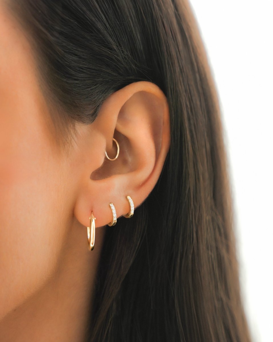 Pendientes Glorietas Plata - LePetiteMarie