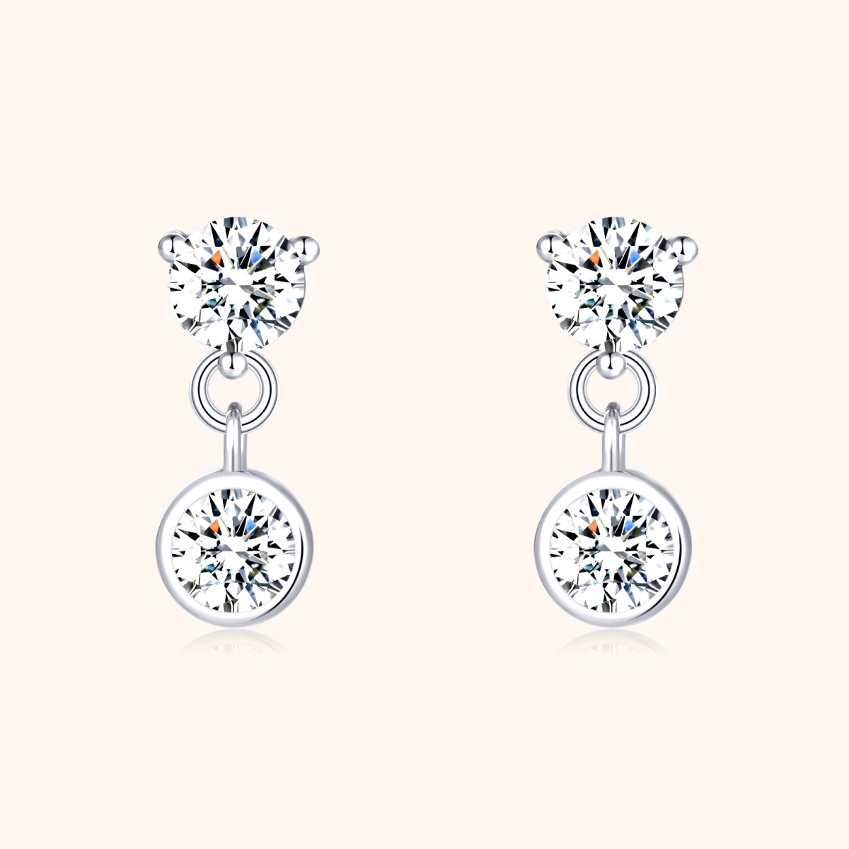 Pendientes Gotas Brillantes - LePetiteMarie