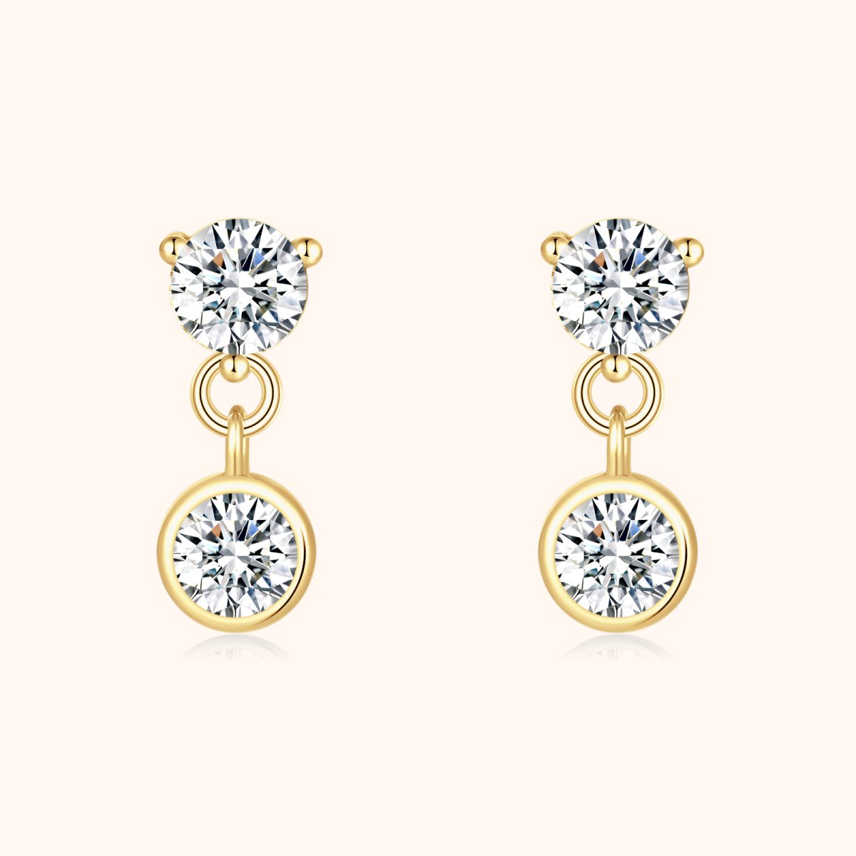 Pendientes Gotas Brillantes - LePetiteMarie