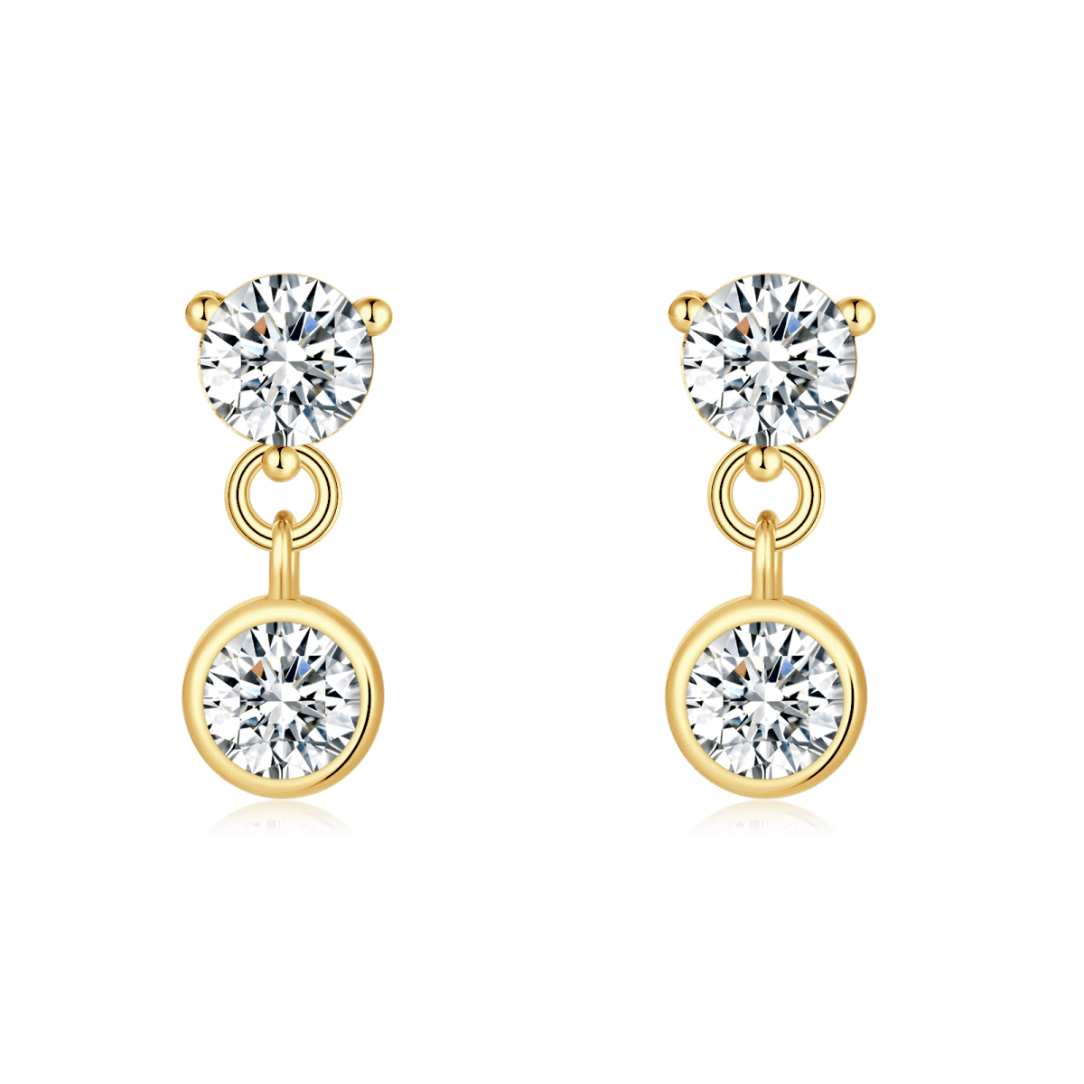 Pendientes Gotas Brillantes - LePetiteMarie