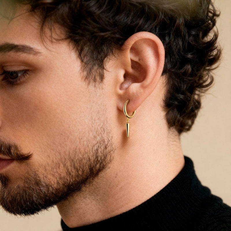 Pendientes Hombre BRAVE Erratic - LePetiteMarie