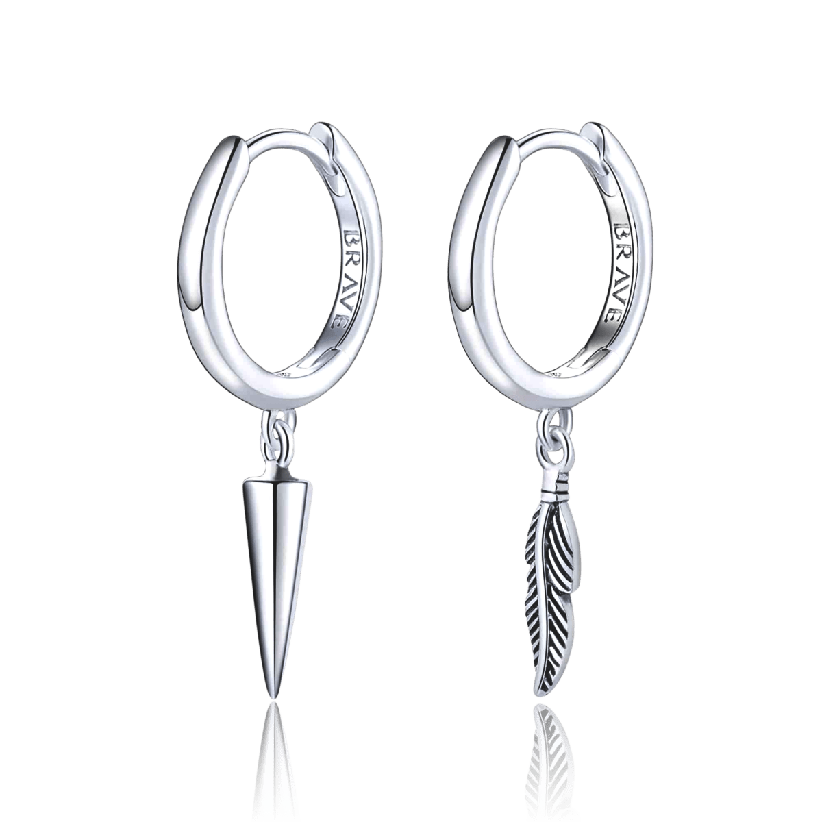 Pendientes Hombre BRAVE Erratic - LePetiteMarie