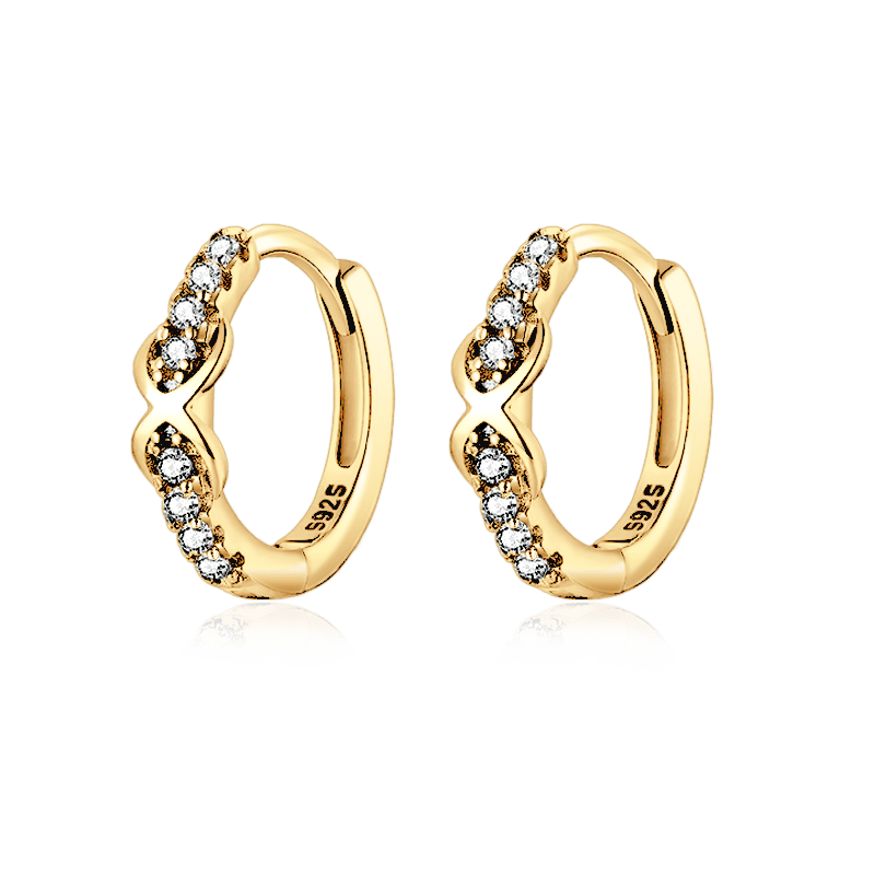 Pendientes Infinitos Brillantes - LePetiteMarie