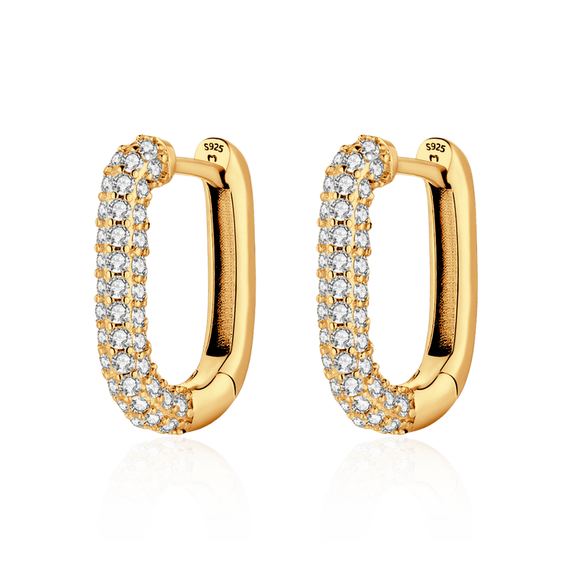Pendientes Lateral Brillante - LePetiteMarie