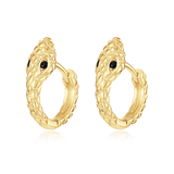 Brincos de cobra pequena