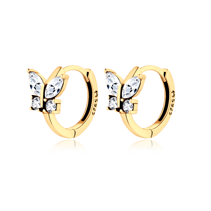 Pendientes Mariposa Cristal - LePetiteMarie
