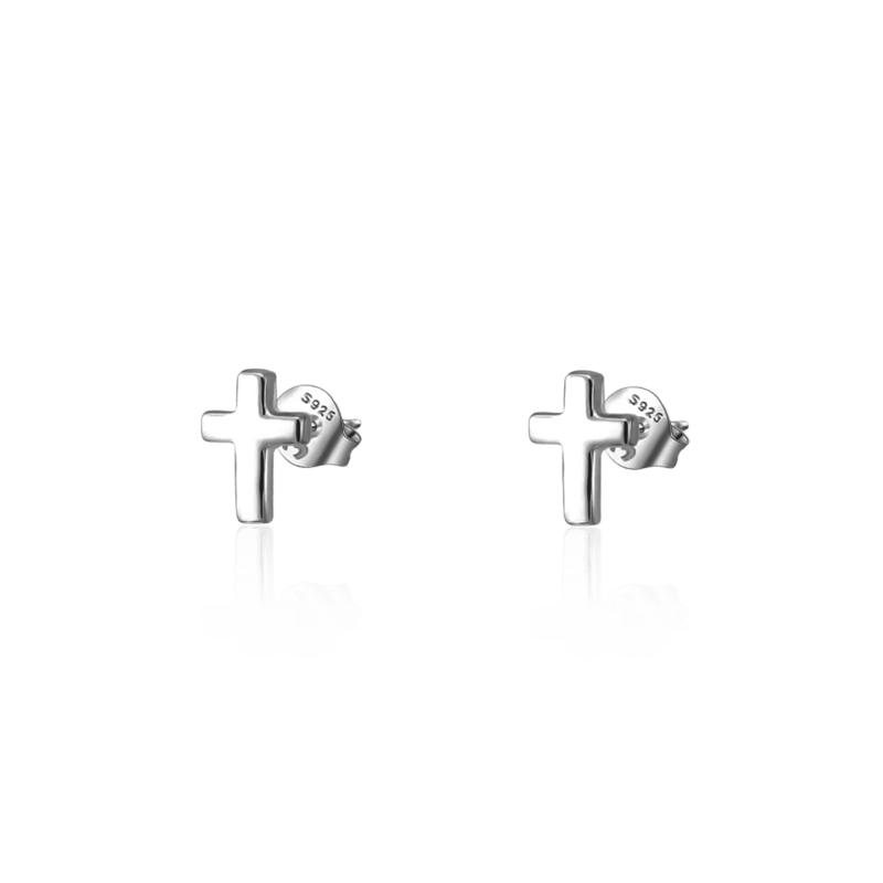 Pendientes Mini Cruz - LePetiteMarie